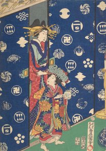 Stampa, XIX secolo da Utagawa Kunisada