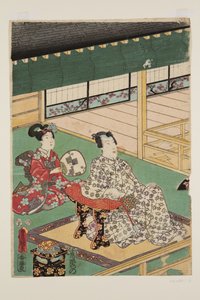 Il quinto mese da Utagawa Kunisada