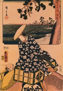 I Viaggiatori da Utagawa Kunisada