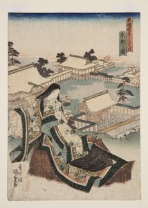 Veduta di Kyoto da Utagawa Kunisada