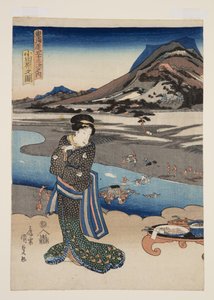 Veduta di Odawara da Utagawa Kunisada