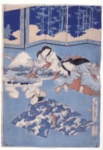 Accogliere la primavera con una raccolta di fiori (Hana Soroi Haru no Taimen)