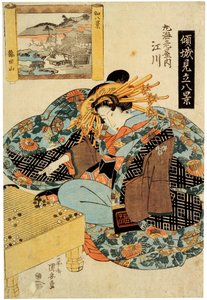 Egawa dalla Casa Maruebiya, fine anni 1820