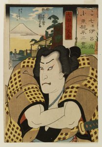 Raccolta dai sette colori delle vedute del Fuji di Toto da Utagawa Kuniyoshi