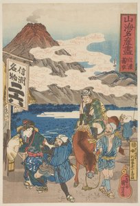 Shinano: Soba da Utagawa Kuniyoshi