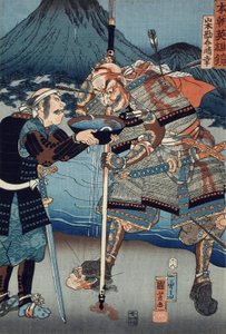 Yamamoto Kansuke Haruyuki da Utagawa Kuniyoshi