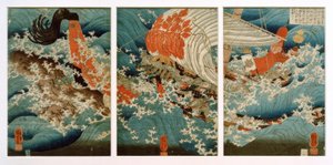 Il sacrificio di Yojibei da Utagawa Kuniyoshi