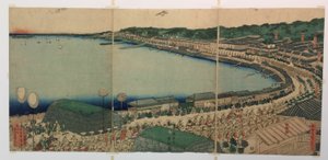 I cortei dei Daimyo che passano lungo il Tokaido da Utagawa Sadahide