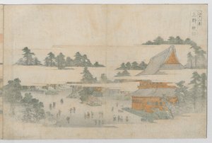 Otto vedute di Edo, ca. 1771