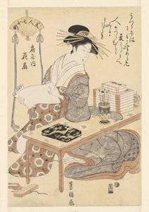 Cortigiana Ogiya della casa Hanaogi