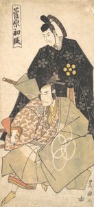 Atto I del dramma Sugawara da Utagawa Toyokuni I
