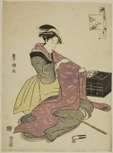 Il dodicesimo mese (Goku getsu), dalla serie "I dodici mesi alla moda (Furyu junikagetsu)"