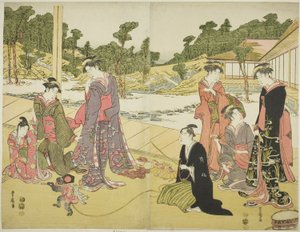 Il giovane ammaestratore di scimmie (Wakashu sarumawashi)