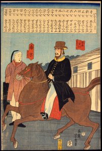 Parole straniere (Ikoku kotoba) da Utagawa Yoshiiku