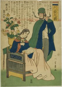 Olanda (Oranda koku) da Utagawa Yoshikazu