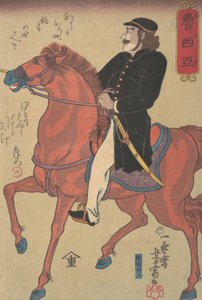 Cavaliere russo da Utagawa Yoshitomi