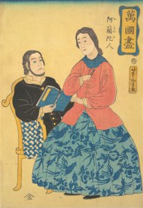 Olandesi, 1860 da Utagawa Yoshitora
