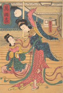 Due donne cinesi da Utagawa Yoshitora