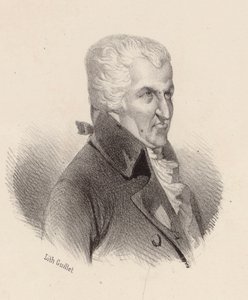 Ritratto del compositore Pierre-Alexandre Monsigny 1729-1817 da V. Guillet