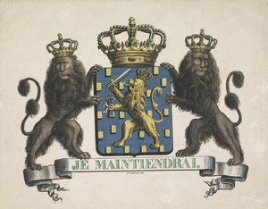 Stemma del Regno dei Paesi Bassi, 1815 da V. Labargé