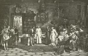 Petrarca e Laura introdotti dall