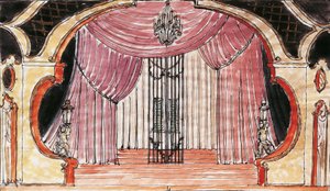 Scenografia per Così fan tutte di Wolfgang Amadeus Mozart da Vaclav Gottlieb