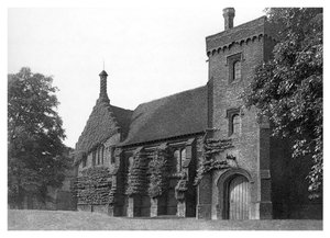 Vecchia Hatfield House, Herfordshire, 1896 da Valadon and Co Boussod