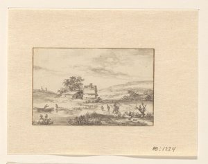 Paesaggio con fattoria da Valentijn (possibly)