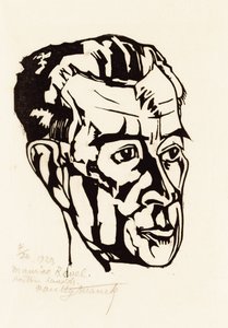 Ritratto del compositore Maurice Ravel