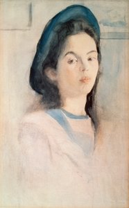 Ritratto di donna da Valentin Aleksandrovich Serov