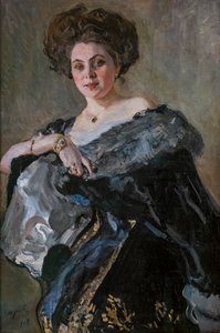 Ritratto di Evdokiya Sergeevna Morozova da Valentin Aleksandrovich Serov