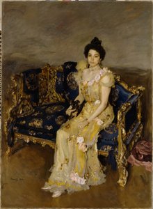 Ritratto di Sofia Botkina, 1899 da Valentin Aleksandrovich Serov