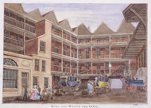 Bull and Mouth Street, Londra da Valentine Davis