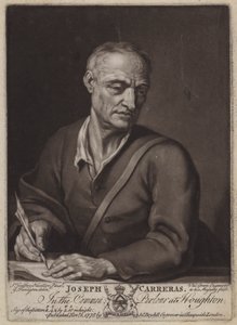 Joseph Carreras, poeta e cappellano di Caterina di Braganza