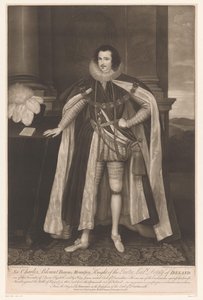 Ritratto di Charles Blount da Valentine Green