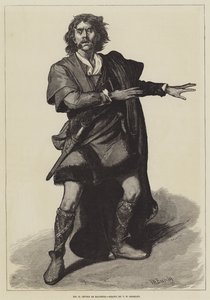 Il signor H Irving come Macbeth da Valentine Walter Lewis Bromley
