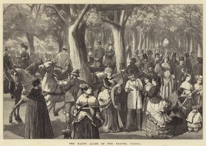 La Haupt Allee del Prater, Vienna