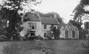Luogo di nascita di Alfred Lord Tennyson, Somersby, Lincolnshire, 1924-1926 da Valentine and Sons Ltd