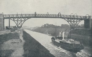 Canale di Manchester, 1910 da Valentine and Sons Ltd