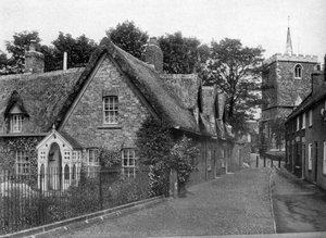 Piazza di Santa Maria, Horncastle, Lincolnshire, 1924-1926 da Valentine and Sons Ltd