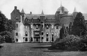 Castello di Thirlestane, Lauder, Scozia, 1924-1926 da Valentine and Sons Ltd