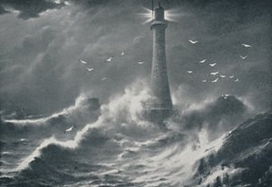 Faro di Eddystone da Valentine and Sons Ltd
