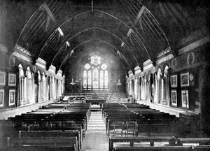 Aula scolastica, Uppingham, Rutland, 1924-1926