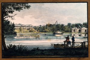 Galleria Cameron al Palazzo di Caterina a Tsarskoye Selo da Valerian Platonovich Langer
