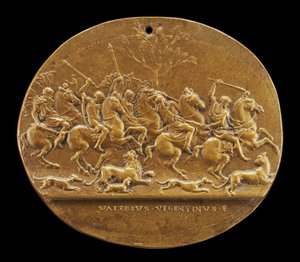 Una caccia al leone da Valerio Belli