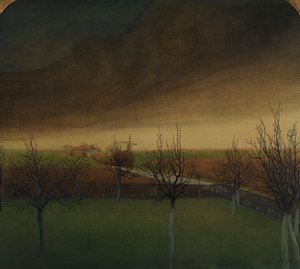 Prima della primavera da Valerius de Saedeleer