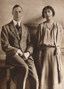 Lady Elizabeth Bowes Lyon e il Duca di York all
