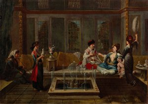 La conversazione, 1730s