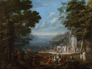 Festival delle donne sul Bosforo, 1737 da Vanmour