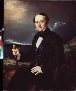 Ritratto di Alexander Sapozhnikov da Vasili Andreevich Tropinin